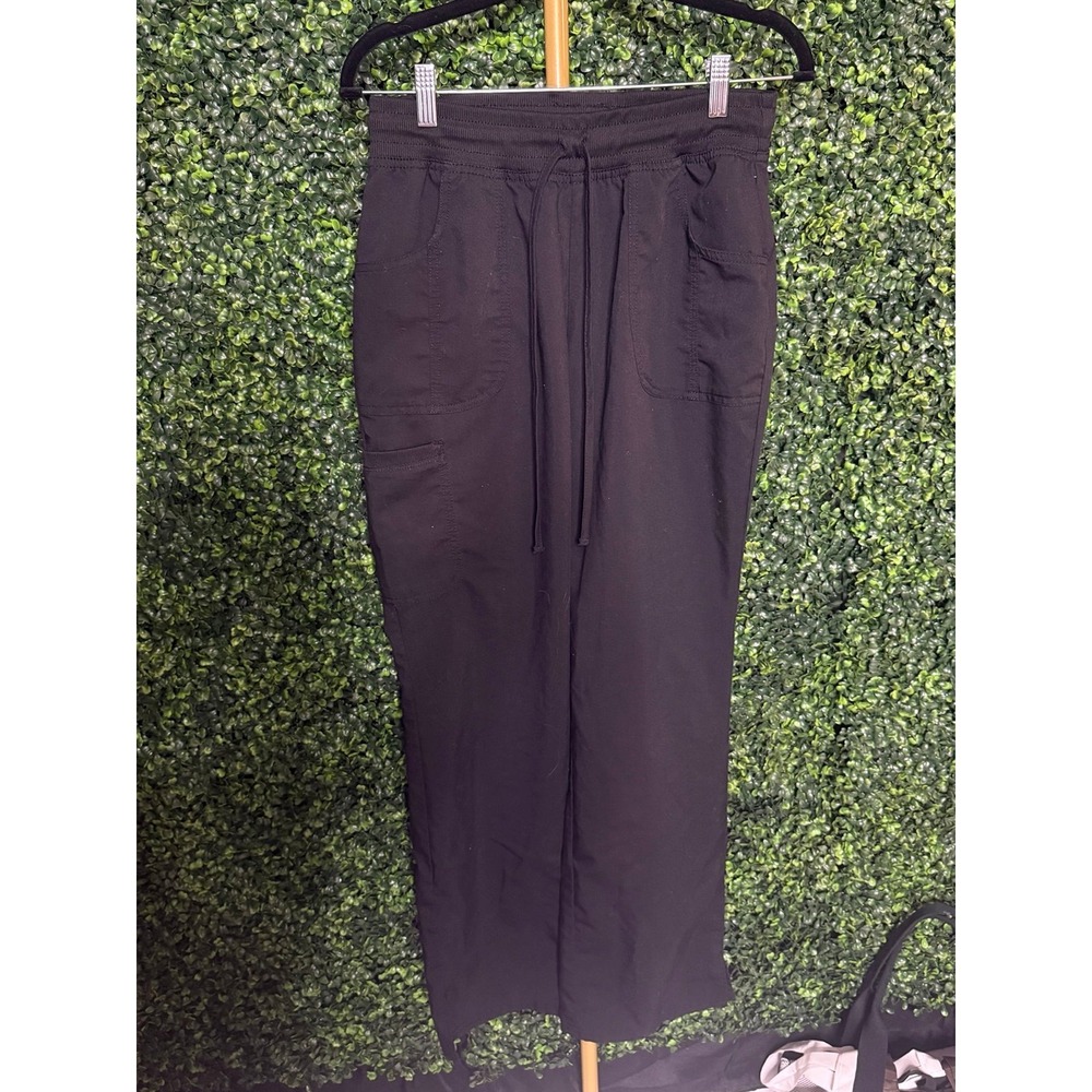 Scrubstar Straight Leg Black Scrub Pants S